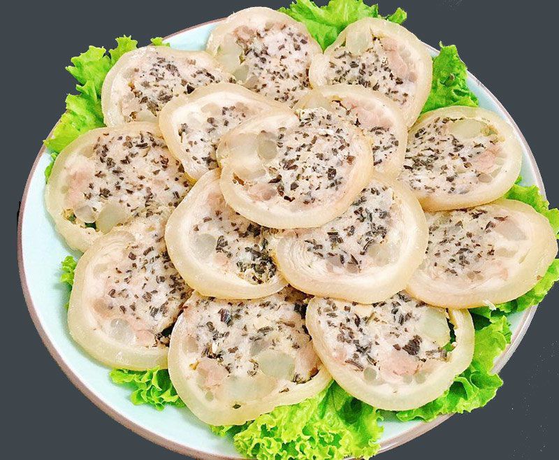 Món ngon độc đáo chân giò bó